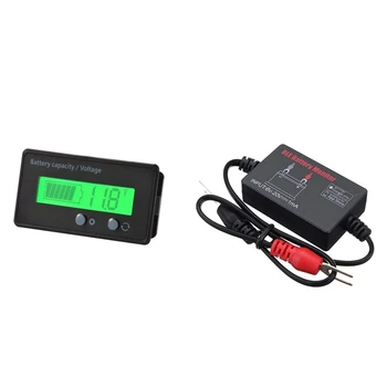 1 Gab. Lcd Akumulatora Kapacitāte Monitora Platums Mērītājs & 1 Gab Battery Monitor BM2 Akumulatoru Testeris